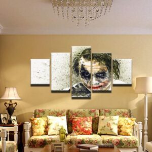 Batman Joker - Dc 5 Panel Canvas Art Wall Decor