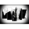 Batman N02 - Dc 5 Panel Canvas Art Wall Decor