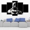 Batman Noir - Dc 5 Panel Canvas Art Wall Decor