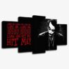 Batman The Dark Knight Joker 4 - Dc 5 Panel Canvas Art Wall Decor