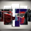 Batman Vs Superman: Dawn Of Justice - Dc 5 Panel Canvas Art Wall Decor