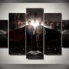 Batman Vs Superman - Dc 5 Panel Canvas Art Wall Decor