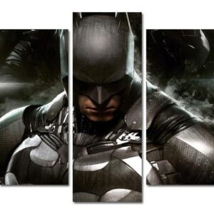 Batman - Batmobile - Dc 5 Panel Canvas Art Wall Decor