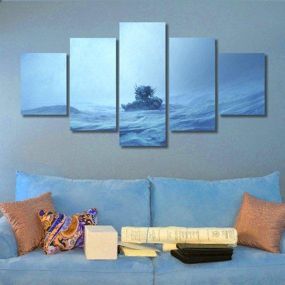 Battle For Azeroth - Gaming 5 Panel Canvas Art Wall Decor Battle For Azeroth - Gaming 5 Panel Canvas Art Wall Decor