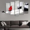 Be You - Abstract 5 Panel Canvas Art Wall Decor