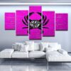 Beach Please - Abstract 5 Panel Canvas Art Wall Decor
