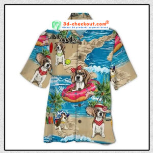 Beagle Hawaiian Shirt