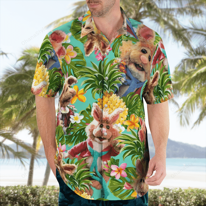Bean Bunny Hawaiian Shirt Bean Bunny Hawaiian Shirt