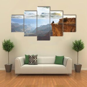 Beautiful Grand Canyon - Nature 5 Panel Canvas Art Wall Decor