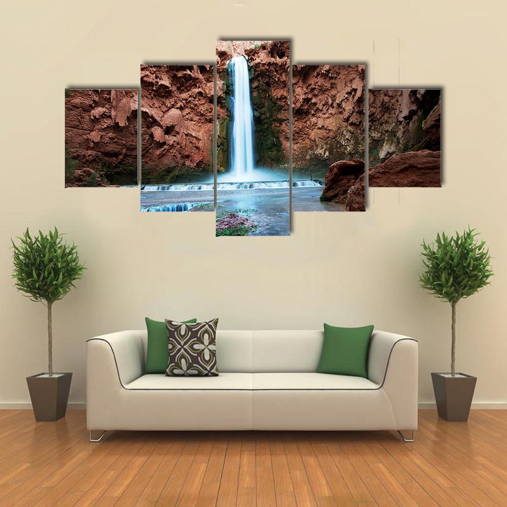 Beautiful Havasu River - Nature 5 Panel Canvas Art Wall Decor Beautiful Havasu River - Nature 5 Panel Canvas Art Wall Decor