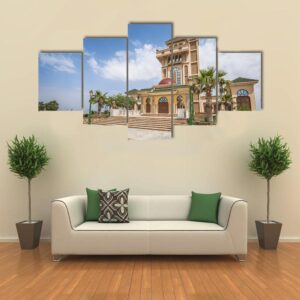 Beautiful Historic Plateau Of Lalla Setti In Tlemcen In Algeria - Nature 5 Panel Canvas Art Wall Decor