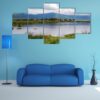 Beauty Of Nature Near Lake Manyara - Nature 5 Panel Canvas Art Wall Decor
