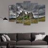 Belogradchik Cliffs Bulgaria - Nature 5 Panel Canvas Art Wall Decor