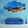 Berlin Cityscape - Nature 5 Panel Canvas Art Wall Decor