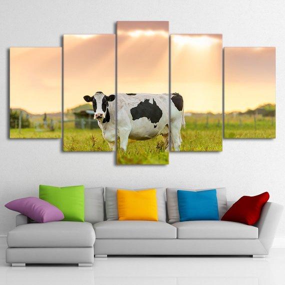 Betsy In The Morning - Animal 5 Panel Canvas Art Wall Decor Betsy In The Morning - Animal 5 Panel Canvas Art Wall Decor