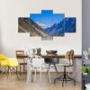 Beuatiful Landscape Karakorum Mountains In Pakistan - Nature 5 Panel Canvas Art Wall Decor