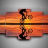 Bicycling - Sport 5 Panel Canvas Art Wall Decor