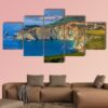 Big Sur California Coast 1 - Nature 5 Panel Canvas Art Wall Decor