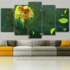 Bird 21 - Animal 5 Panel Canvas Art Wall Decor