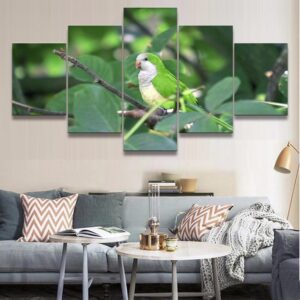 Bird 5 - Animal 5 Panel Canvas Art Wall Decor