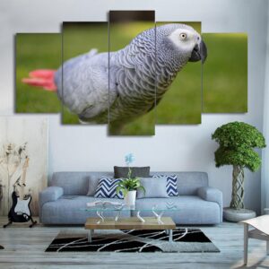 Bird - Animal 5 Panel Canvas Art Wall Decor