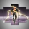 Black Adam 2 - Dc 5 Panel Canvas Art Wall Decor
