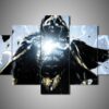 Black Adam 4 - Dc 5 Panel Canvas Art Wall Decor