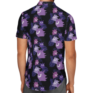 Black Gengar Hawaiian Shirt