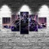 Black Panther 02 - Movie 5 Panel Canvas Art Wall Decor