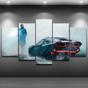 Blade Runner 2049 - Automative 5 Panel Canvas Art Wall Decor