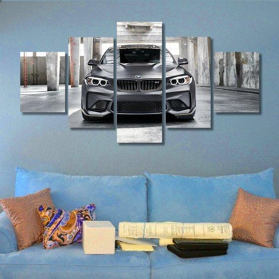 Bmw M2 02 - Automative 5 Panel Canvas Art Wall Decor Bmw M2 02 - Automative 5 Panel Canvas Art Wall Decor