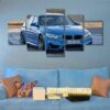 Bmw M3 03 - Automative 5 Panel Canvas Art Wall Decor