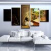 Book Of Secrets - Movie 5 Panel Canvas Art Wall Decor
