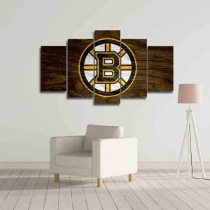 Boston Bruins Exclusive - Sport 5 Panel Canvas Art Wall Decor