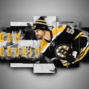 Boston Bruins - Adam Mcquaid - Sport 5 Panel Canvas Art Wall Decor