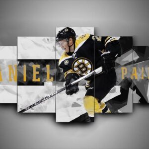 Boston Bruins - Daniel Paille - Sport 5 Panel Canvas Art Wall Decor