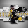 Boston Bruins - David Pastrnak - Sport 5 Panel Canvas Art Wall Decor