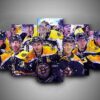Boston Bruins - Team 1 - Sport 5 Panel Canvas Art Wall Decor