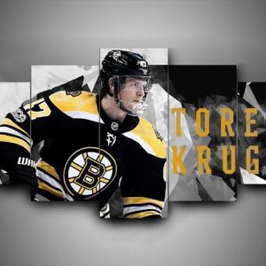 Boston Bruins - Torey Krug - Sport 5 Panel Canvas Art Wall Decor