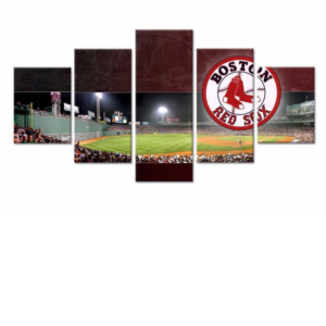 Boston Red Sox 11 - Sport 5 Panel Canvas Art Wall Decor