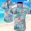 Boston Red Sox Hawaiian Shirt Summer Button Up