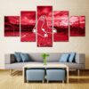 Boston Red Sox Sport Team - Sport 5 Panel Canvas Art Wall Decor