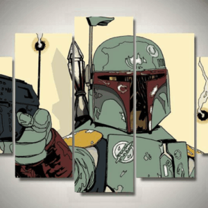 Bounty Hunter - Hunting 5 Panel Canvas Art Wall Decor