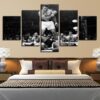 Boxing People Viewing - Sport 5 Panel Canvas Art Wall Decor