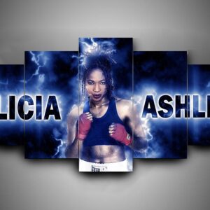 Boxing - Alicia Ashley - Sport 5 Panel Canvas Art Wall Decor