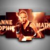 Boxing - Anne-Sophie Mathis - Sport 5 Panel Canvas Art Wall Decor