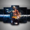Boxing - Bernard Hopkins - Sport 5 Panel Canvas Art Wall Decor