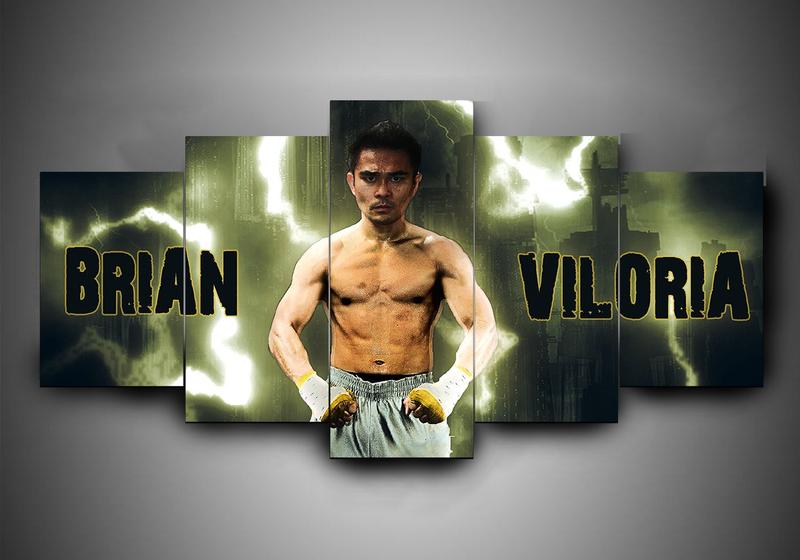 Boxing - Brian Viloria - Sport 5 Panel Canvas Art Wall Decor Boxing - Brian Viloria - Sport 5 Panel Canvas Art Wall Decor