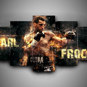 Boxing - Carl Froch - Sport 5 Panel Canvas Art Wall Decor