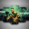 Boxing - Conor Mcgregor - Sport 5 Panel Canvas Art Wall Decor